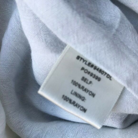 Skies Are Blue Pom Pom Paisley Halter Dress NEW‎ NWT White Size Small - Picture 7 of 8